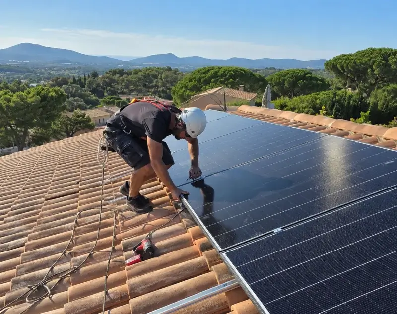 Installateur panneaux solaires Vinon-sur-Verdon — pose photovoltaïque sur toiture