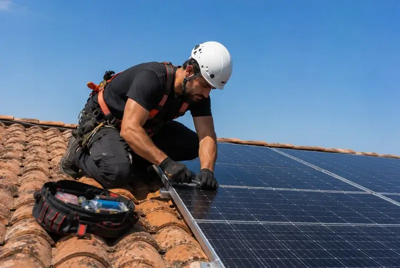 Maintenance et monitoring de panneaux solaires à Vinon-sur-Verdon