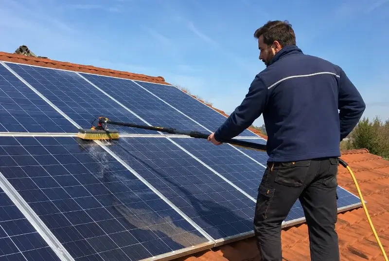 Nettoyage et entretien de panneaux solaires à Vinon-sur-Verdon