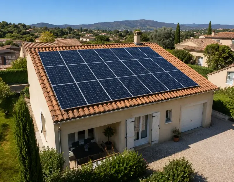 Prime à l'autoconsommation panneaux solaires Vinon-sur-Verdon — aide financière de l'État